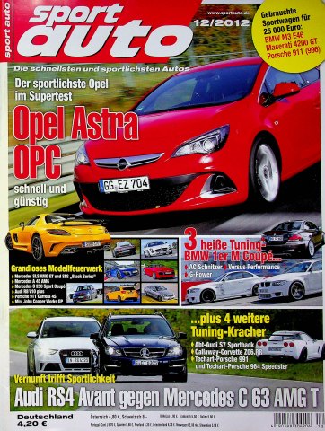 Deckblatt Sport Auto (12/2012)